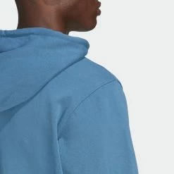 Men's Adidas Originals Reclaim Logo Hoodie Altered Blue BLUE -men‘s shop online Men sadidasOriginalsReclaimLogoHoodieAlteredBlueHK2762 8