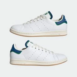 Men's Adidas Originals Stan Smith Shoes White WHITE -men‘s shop online Men sadidasOriginalsStanSmithShoesWhiteGX4449 9