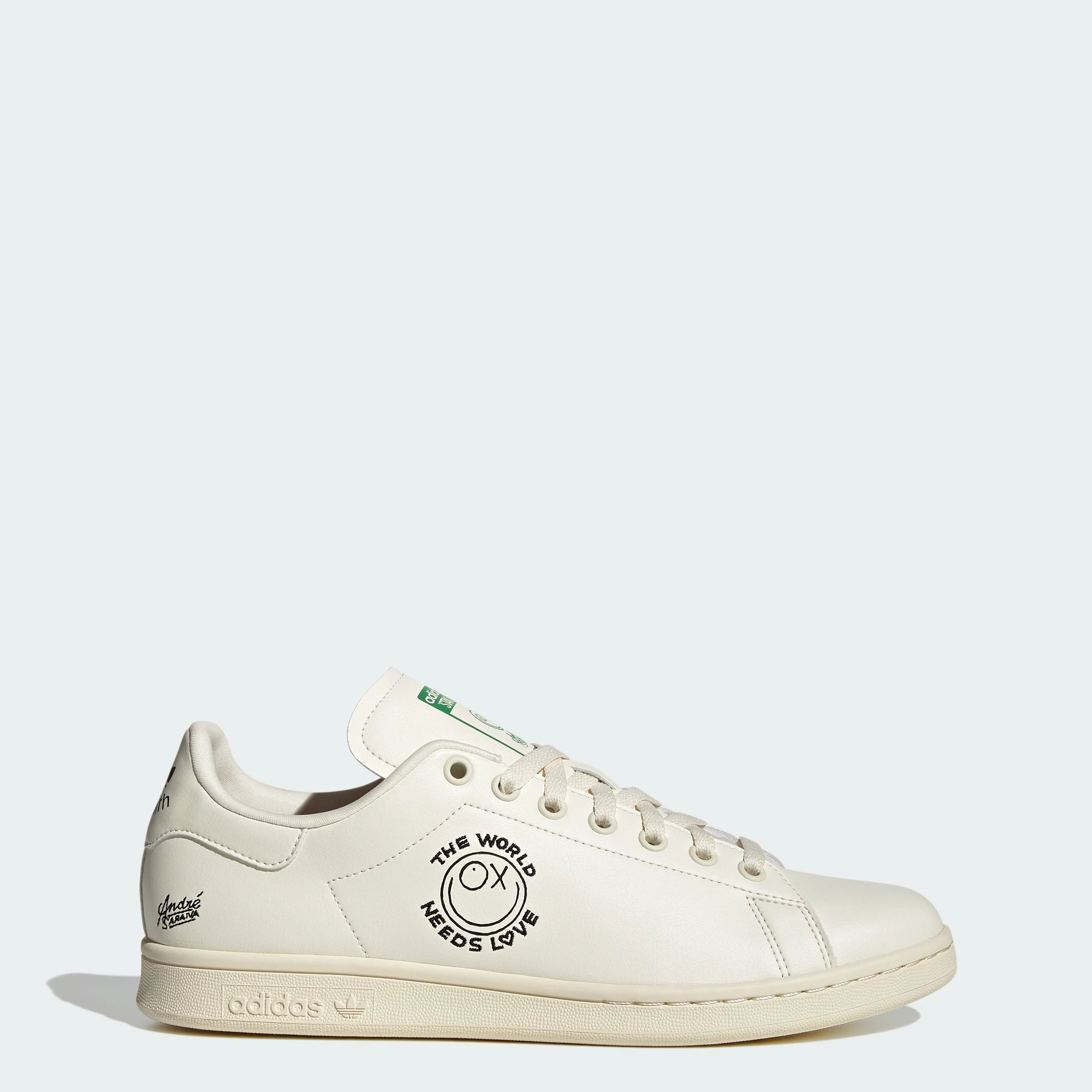 Men's Adidas Originals Stan Smith X André Saraiva Shoes CREAM 3 Men's Adidas Originals Stan Smith X André Saraiva Shoes CREAM