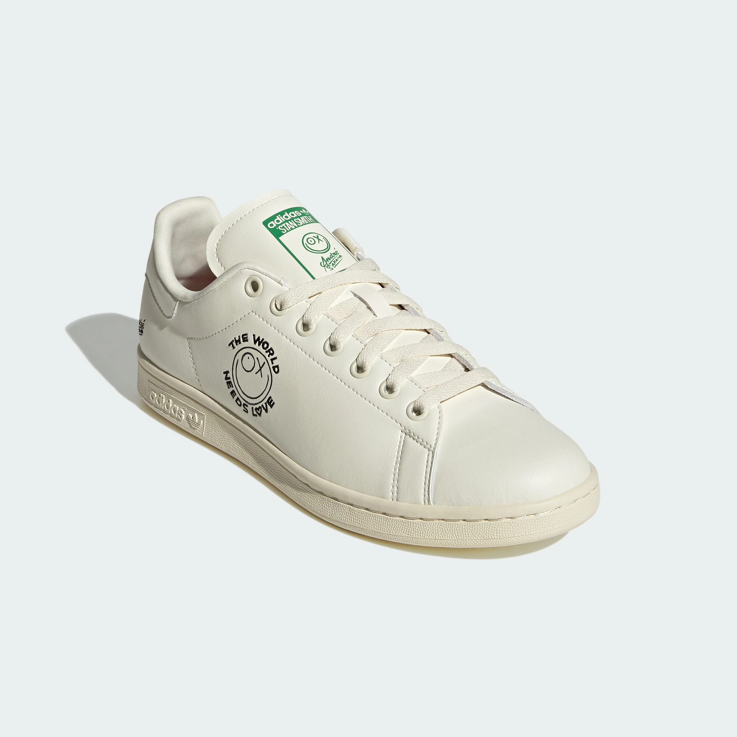 Men's Adidas Originals Stan Smith X André Saraiva Shoes CREAM 8 Men's Adidas Originals Stan Smith X André Saraiva Shoes CREAM - Image 6