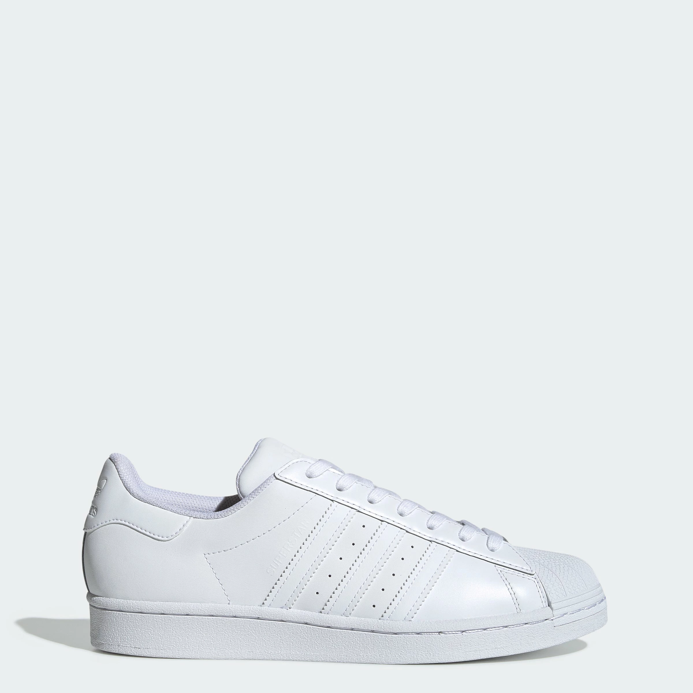 Men's Adidas Originals Superstar Shoes Triple White WHITE 3 Men's Adidas Originals Superstar Shoes Triple White WHITE