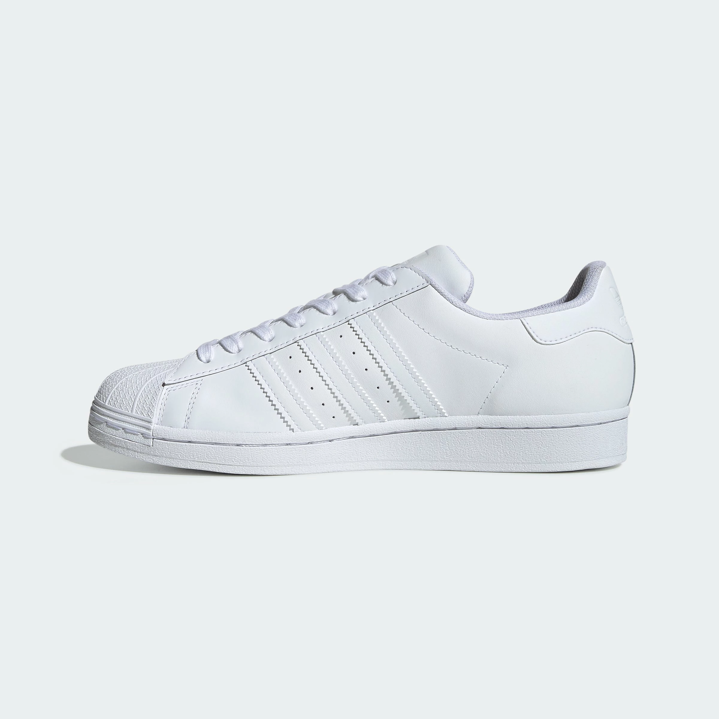 Men's Adidas Originals Superstar Shoes Triple White WHITE 9 Men's Adidas Originals Superstar Shoes Triple White WHITE - Image 7