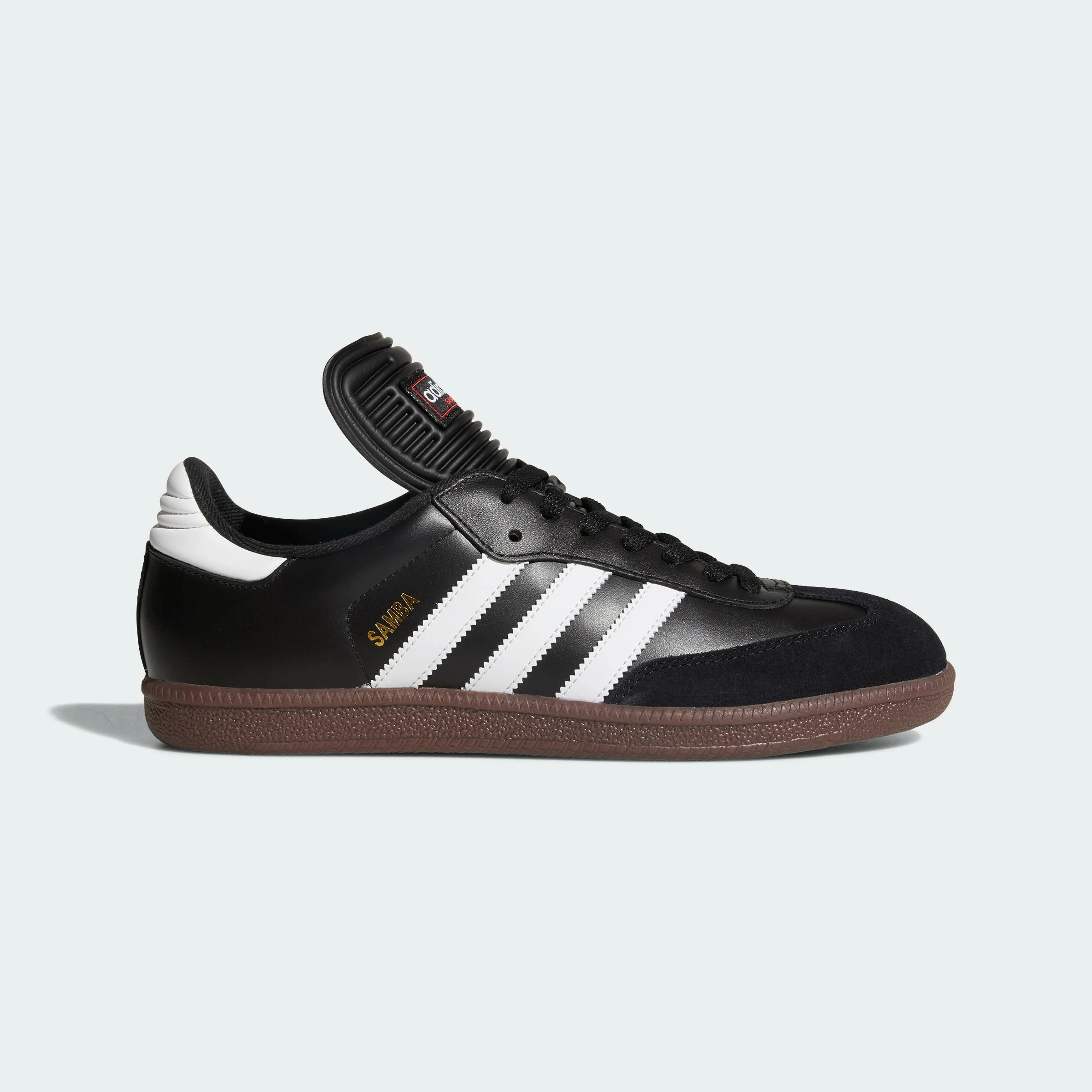 Men's Adidas Soccer Samba Classic Black BLACK 14 Men's Adidas Soccer Samba Classic Black BLACK - Image 12