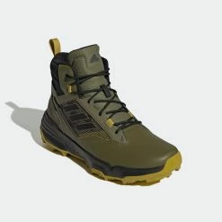 Men’s Adidas Terrex Unity Leather Mid COLD.RDY Hiking Boots OLIVE GREEN -men‘s shop online Men sadidasTerrexUnityLeatherMidCOLD.RDYHikingBootsGZ3936 2