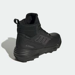 Men’s Adidas Terrex Unity Leather Mid RAIN.RDY Hiking Boots Black BLACK -men‘s shop online Men sadidasTerrexUnityLeatherMidRAIN.RDYHikingBootsBlackGZ3325 5