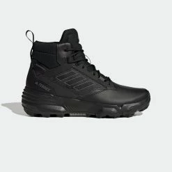Men’s Adidas Terrex Unity Leather Mid RAIN.RDY Hiking Boots Black BLACK -men‘s shop online Men sadidasTerrexUnityLeatherMidRAIN.RDYHikingBootsBlackGZ3325 8