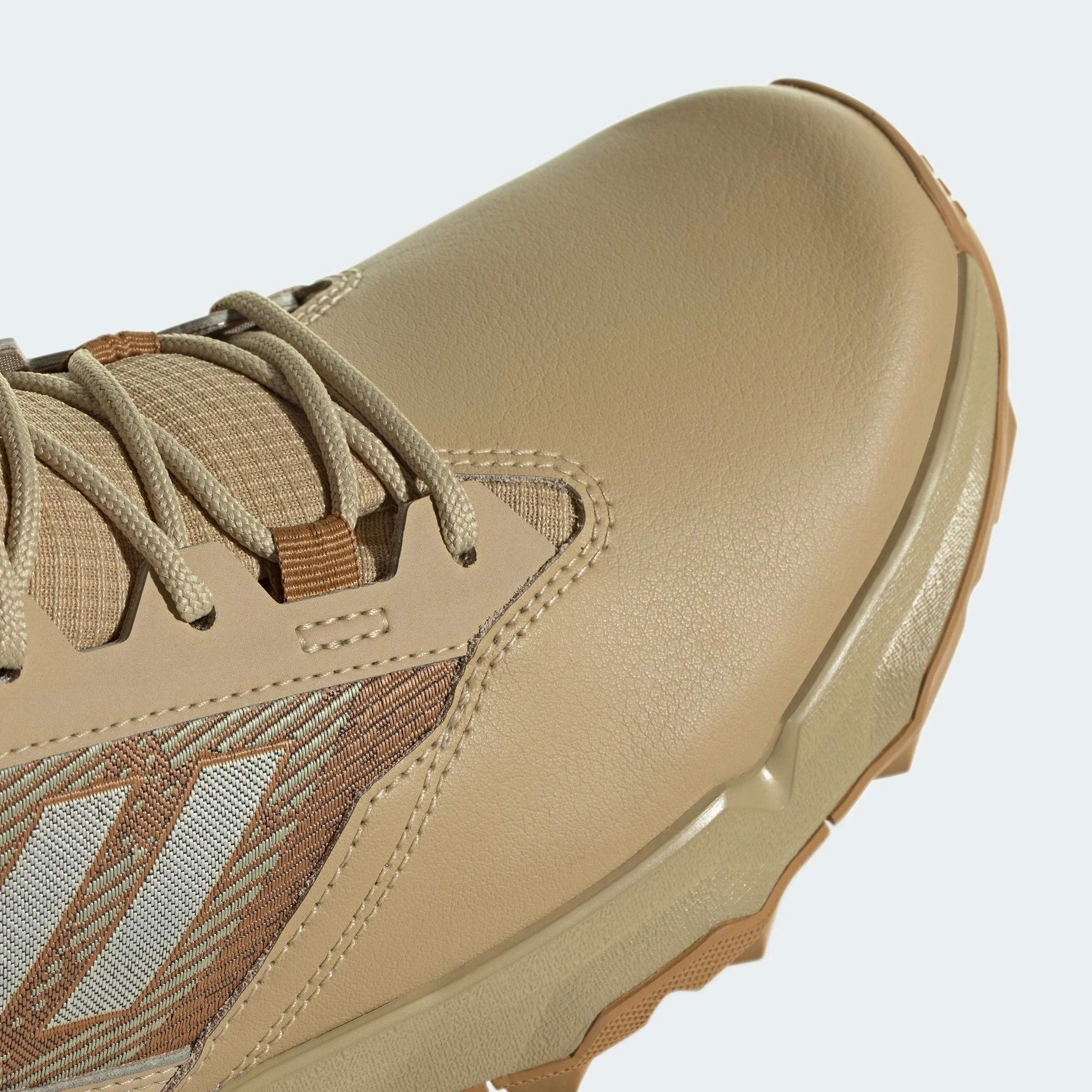 Men’s Adidas Terrex Unity Leather Mid RAIN.RDY Hiking Boots BEIGE 10 Men’s Adidas Terrex Unity Leather Mid RAIN.RDY Hiking Boots BEIGE - Image 8
