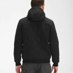 Men's The North Face Cuchillo Insulated Full-Zip Hoodie Jacket Black BLACK 7 Men's The North Face Cuchillo Insulated Full-Zip Hoodie Jacket Black BLACK -men‘s shop online NF0A4QZO 1D4 back