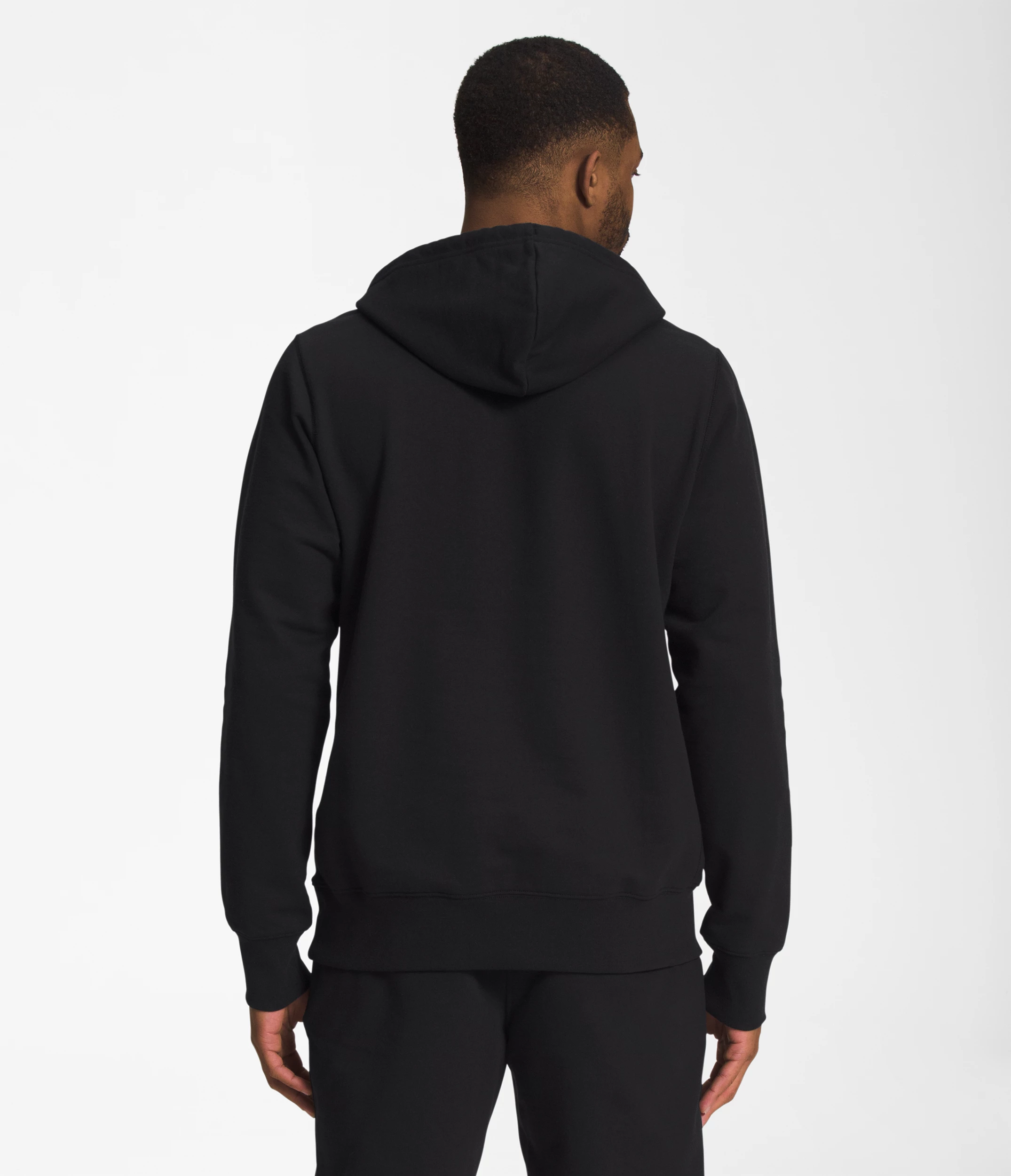 Men's The North Face Heritage Patch Pullover Hoodie Black BLACK 4 Men's The North Face Heritage Patch Pullover Hoodie Black BLACK - Image 2