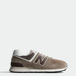 Unisex New Balance 574 Shoes Brown BROWN