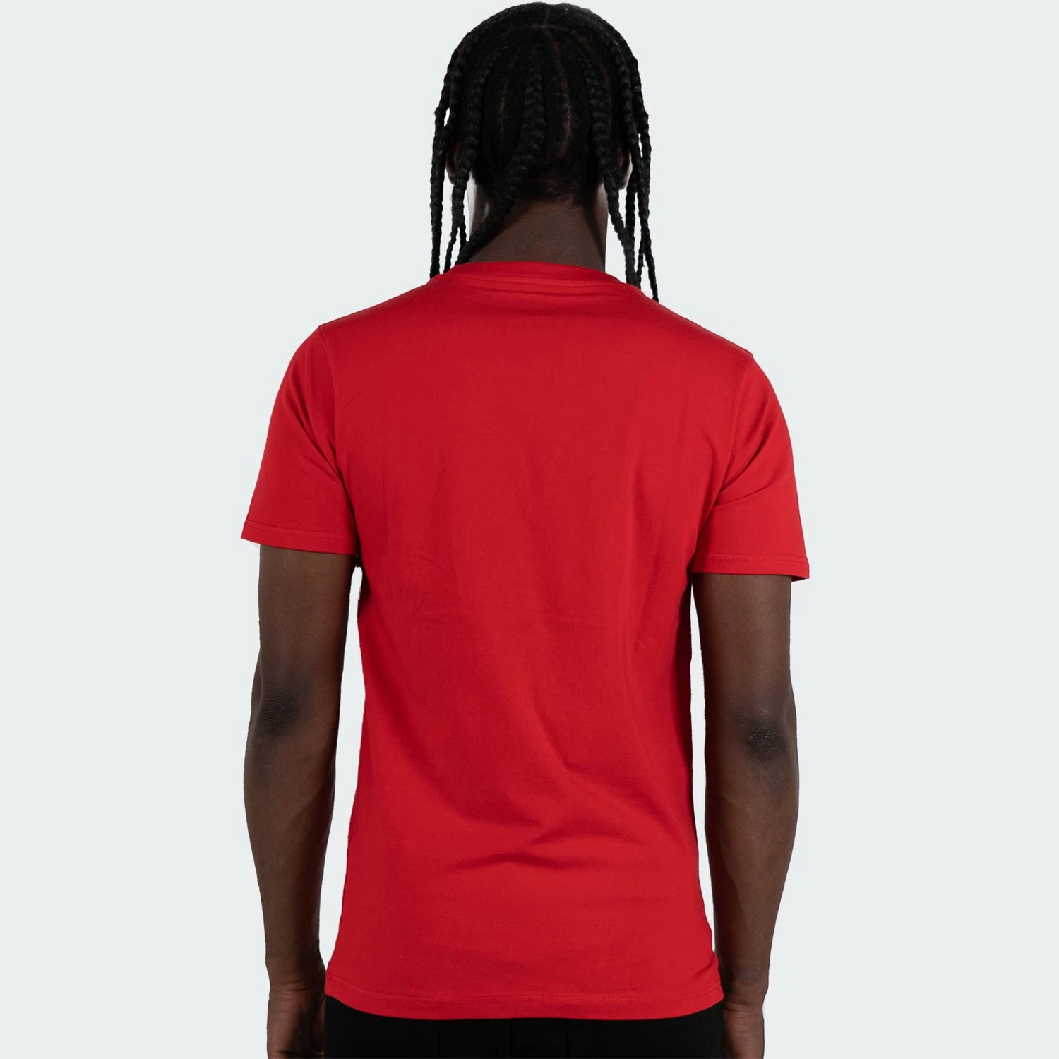 Men's TWO MILL TWENTY "Trust No One" Embroidered Graphic T-Shirt Red RED 6 Men's TWO MILL TWENTY "Trust No One" Embroidered Graphic T-Shirt Red RED - Image 4