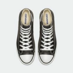 Unisex Converse Chuck Taylor All Star Leather Hi Shoes Black BLACK -men‘s shop online Unisex Chuck Taylor All Star Leather 132170C 06