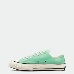 Unisex Converse Canvas Chuck 70 Low Top Prism Green GREEN -men‘s shop online Unisex Converse Canvas Chuck 70 Low Top Prism Green A00750C 03