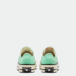 Unisex Converse Canvas Chuck 70 Low Top Prism Green GREEN -men‘s shop online Unisex Converse Canvas Chuck 70 Low Top Prism Green A00750C 05