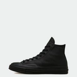 Unisex Converse Chuck 70 Tonal Leather Black BLACK 13 Unisex Converse Chuck 70 Tonal Leather Black BLACK -men‘s shop online Unisex Converse Chuck 70 Tonal Leather Black A00732C 03