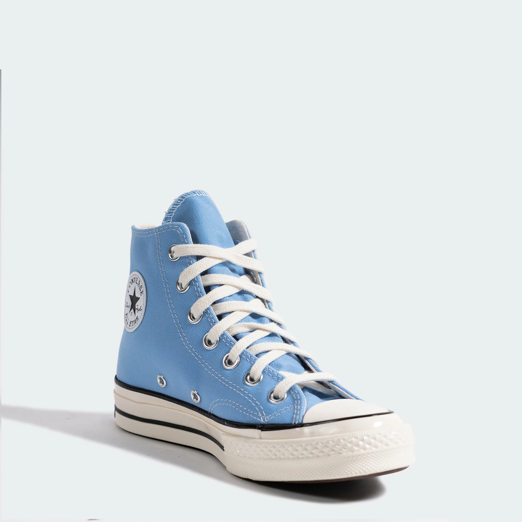 Unisex Converse Chuck 70 Vintage Canvas High Top Brisk Blue BLUE 4 Unisex Converse Chuck 70 Vintage Canvas High Top Brisk Blue BLUE - Image 2
