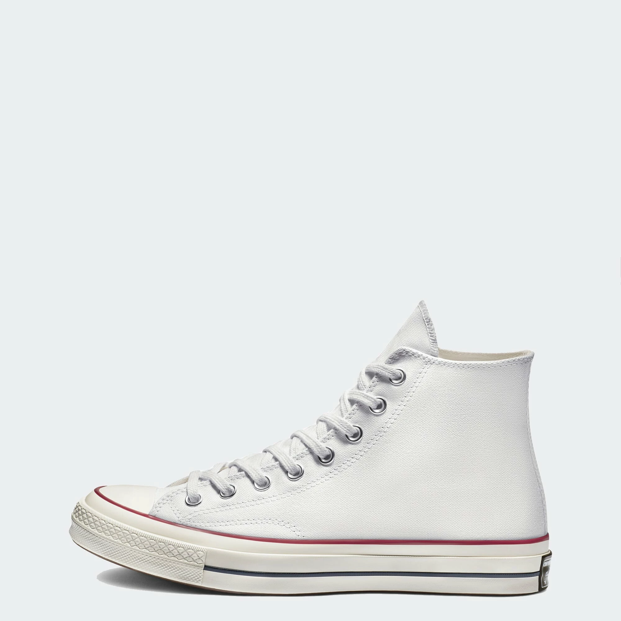 Unisex Converse Chuck 70 Vintage Canvas High Top White WHITE 5 Unisex Converse Chuck 70 Vintage Canvas High Top White WHITE - Image 3