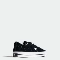 Unisex Converse One Star Low Shoes Black BLACK -men‘s shop online Unisex Converse One Star Low Shoes Black 171587C 03