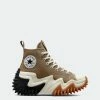 Unisex Converse Run Star Motion CX Platform Shoes Sand Dune BROWN -men‘s shop online Unisex Converse Run Star Motion Shoes Sand Dune A00851C 01