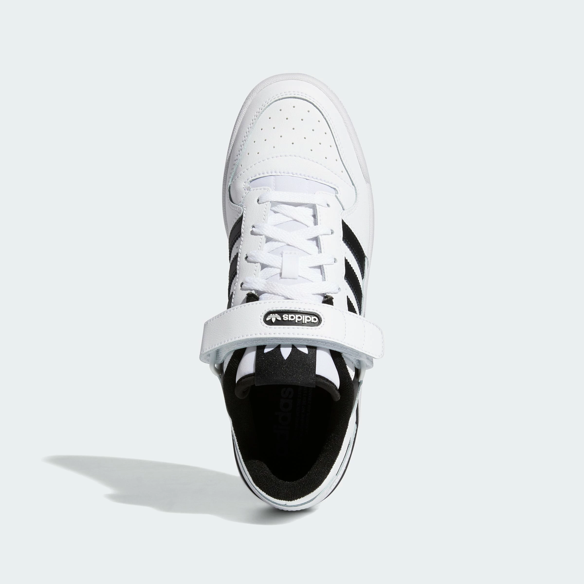 Adidas Originals Forum Low Shoes White Black WHITE 4 Adidas Originals Forum Low Shoes White Black WHITE - Image 2