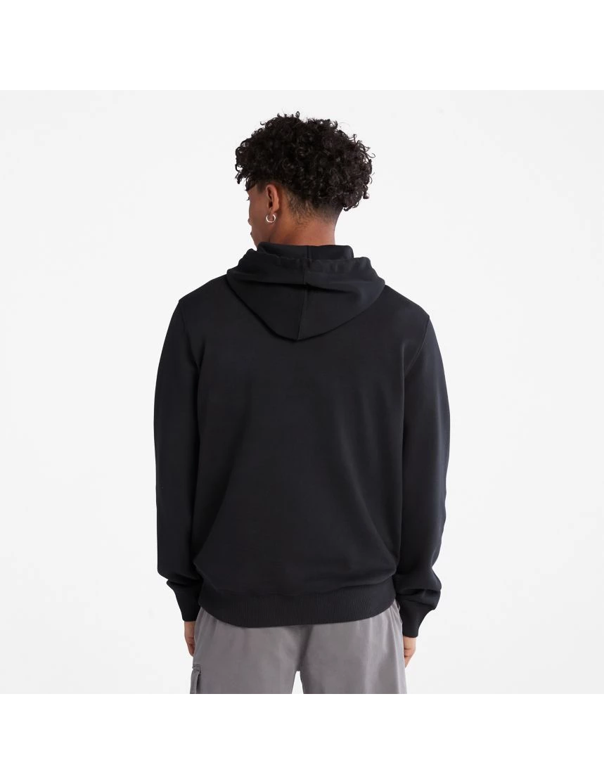 Men's Timberland Tree Logo Hoodie Vintage Black Red BLACK 5 Men's Timberland Tree Logo Hoodie Vintage Black Red BLACK - Image 3